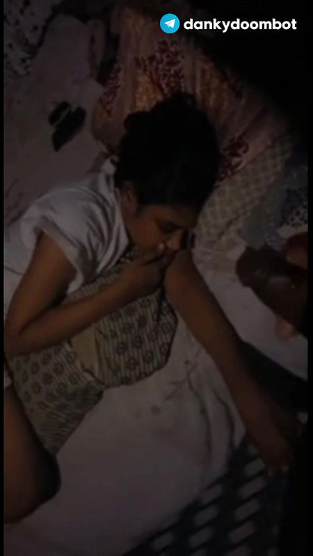 Real brother jerking on sleeping sis