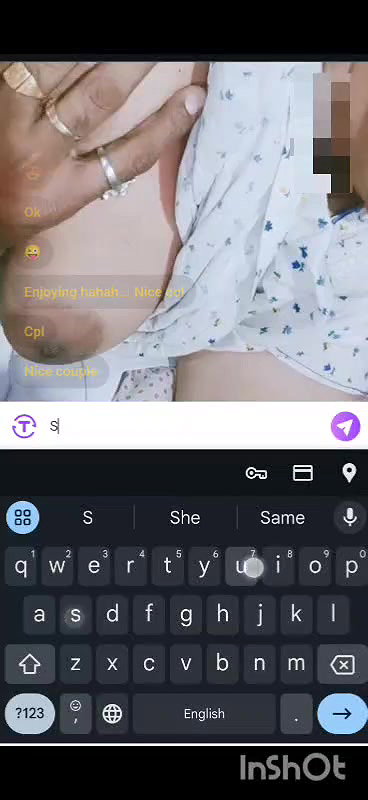 Nikita Naidu Telugu chamet couple show