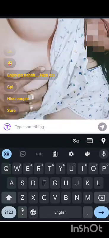 Nikita Naidu Telugu chamet couple show