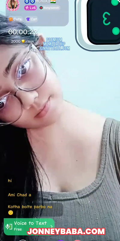 Monika chamet exclusive nude  full big boobs show