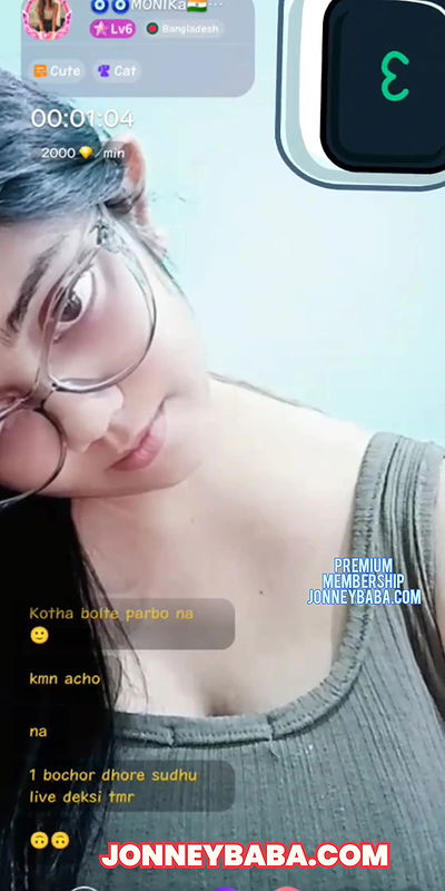 Monika chamet exclusive nude  full big boobs show