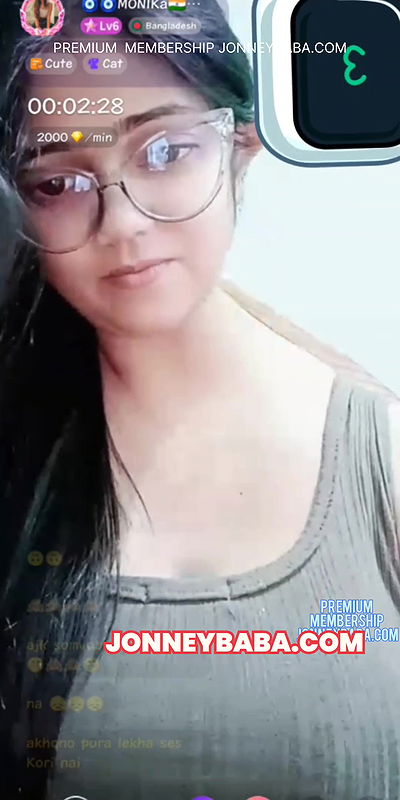 Monika chamet exclusive nude  full big boobs show