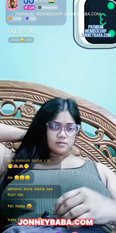 Monika chamet exclusive nude  full big boobs show