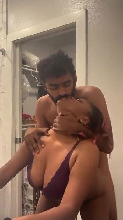 Indian Dude Fucks Black foreign country Girl Hard