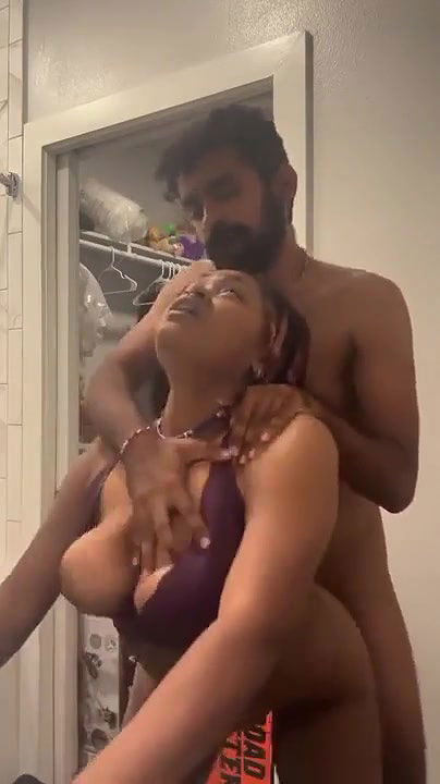 Indian Dude Fucks Black foreign country Girl Hard