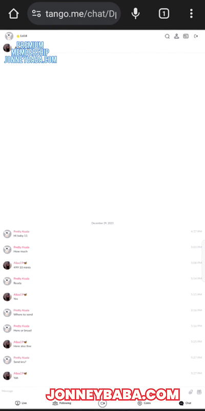 Younger college Tango girl exclusive  full nude