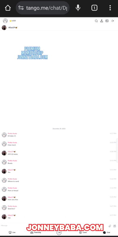 Younger college Tango girl exclusive  full nude