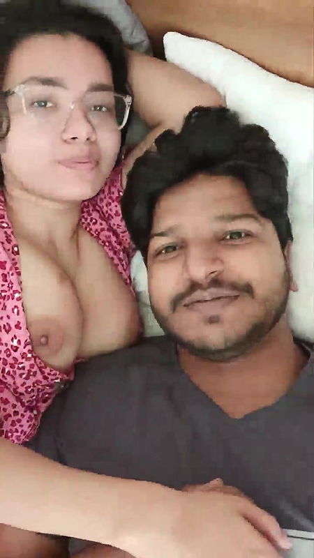 Cute girl with her bf