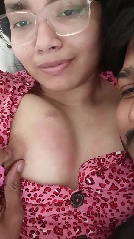 Cute girl with her bf