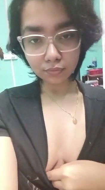 cute girl exposing for bf