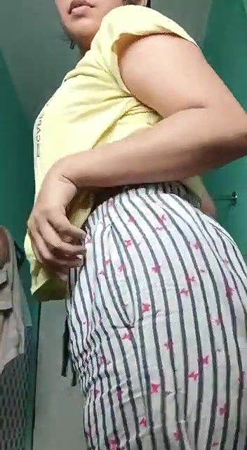 Cute girl exposing and striping