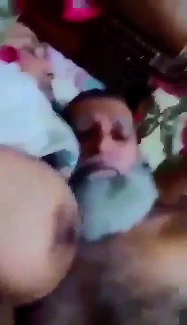 Old man boobs sucking