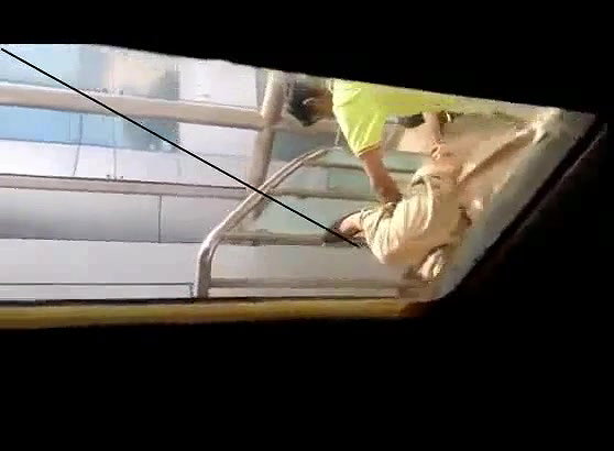 Desi Aunty Caught Fingered By Co Worker In Shopping Mall Staircase