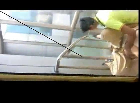 Desi Aunty Caught Fingered By Co Worker In Shopping Mall Staircase