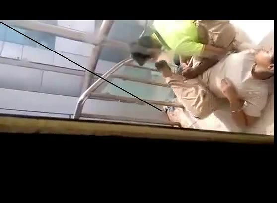 Desi Aunty Caught Fingered By Co Worker In Shopping Mall Staircase
