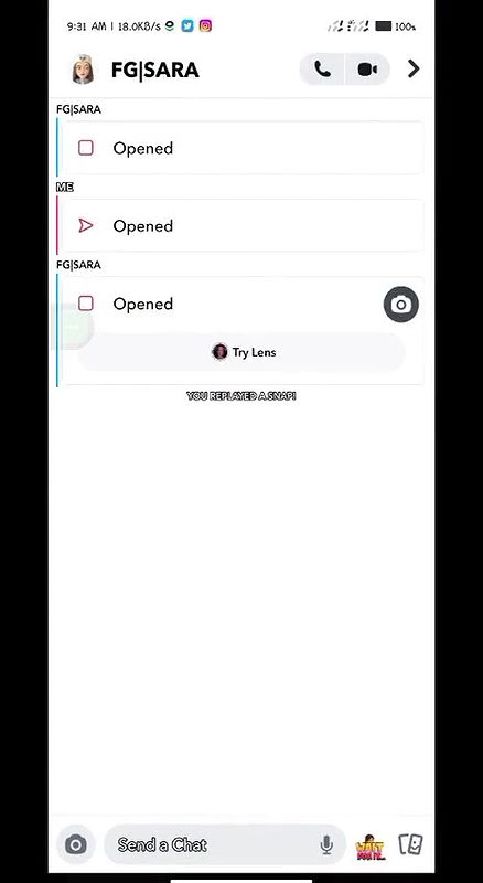 Cute snap girl showing