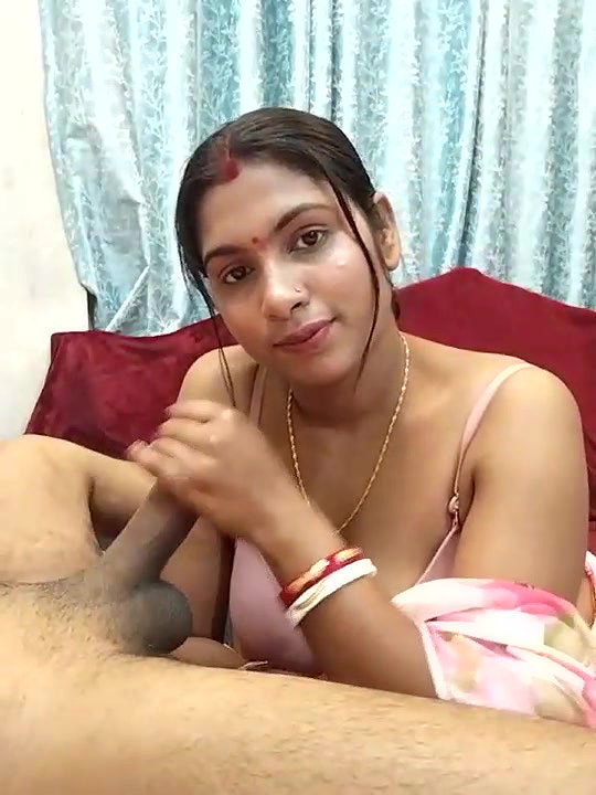 Beautiful Bengali Girl Dolly Blowjob to Husband with Full Face Show
