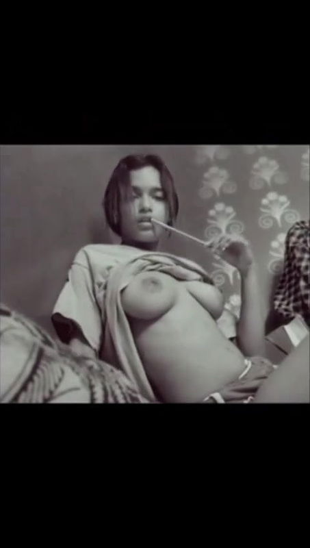 Indian girl recording herself