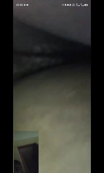 Sexy wife video call to husband