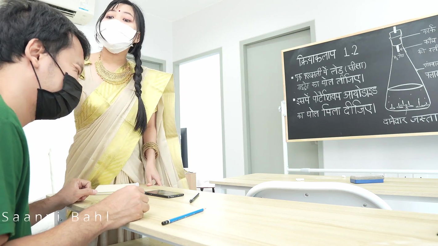 Saanvi Bahl instructs her Indian student Virgin Educator