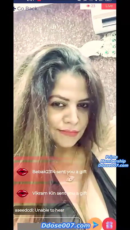 Sapna Sappu Showing Clear Nipples & Ass Crack and Hint of Pussy on App Live