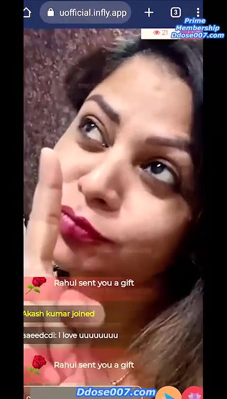 Sapna Sappu Showing Clear Nipples & Ass Crack and Hint of Pussy on App Live