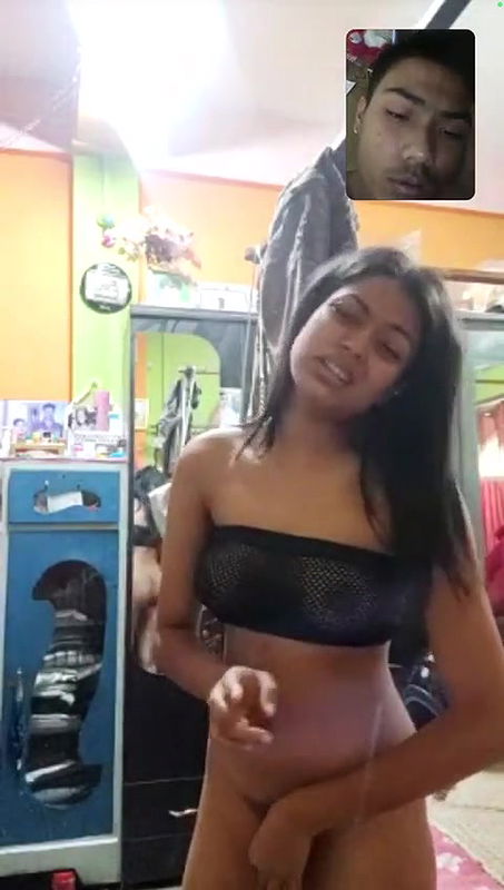 Super horny girl masturbating for lover