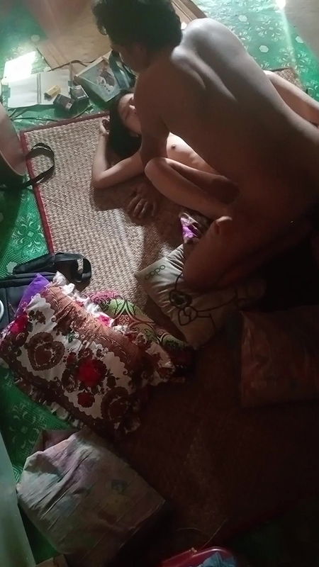 Burma village couple