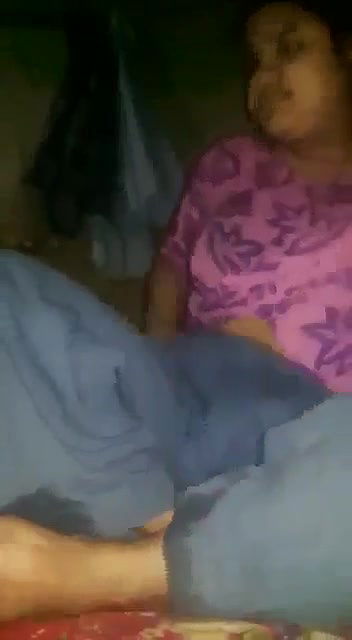 Village wife enjoy with big began