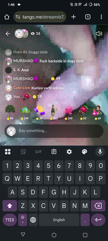 Tango bhabi wt pussy fuck