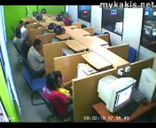 lovers romance in office caught