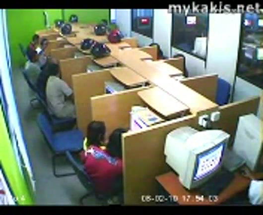 lovers romance in office caught