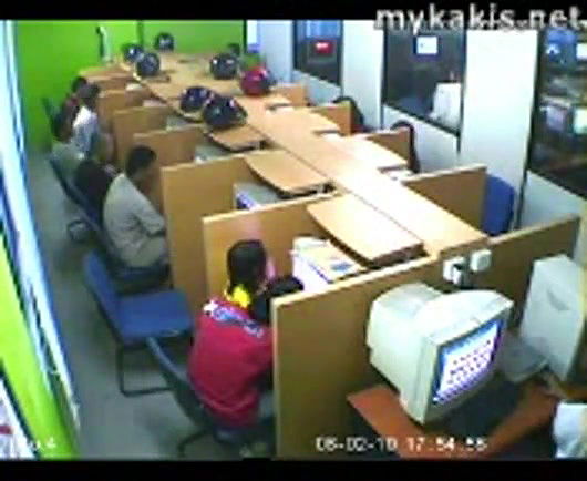 lovers romance in office caught