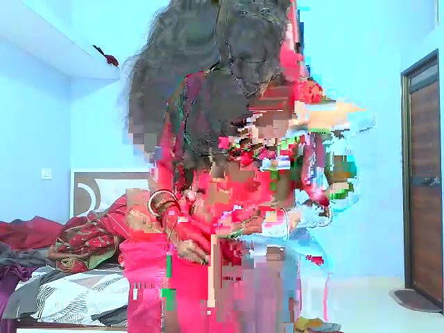 Anu Priya Saree removed by Husband and romance