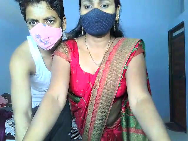Anu Priya Saree removed by Husband and romance