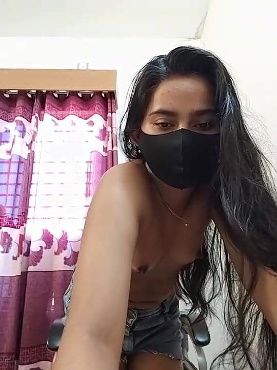 cute small girl boob press long video