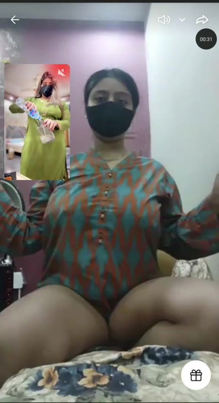 Big boobs and navel live