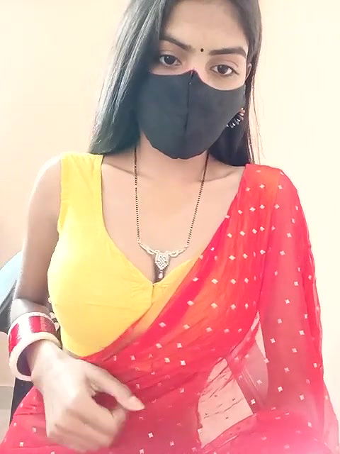 Married Girl Jasika boobs Show and Ass Spanking And Red Saree Removing