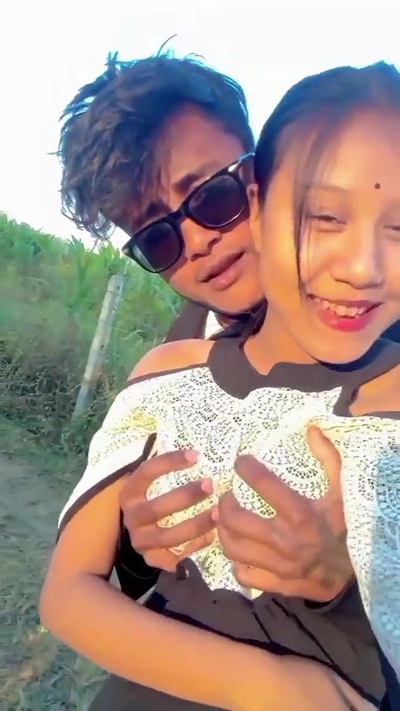 Bodo girl boobs grope