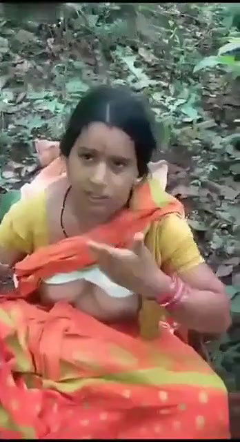 Village hairy randi blowjob and sex in jungle