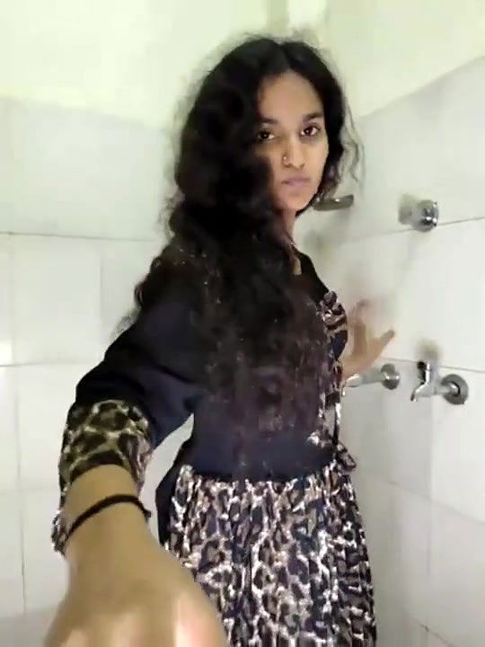 Beautiful desi girl getting ready