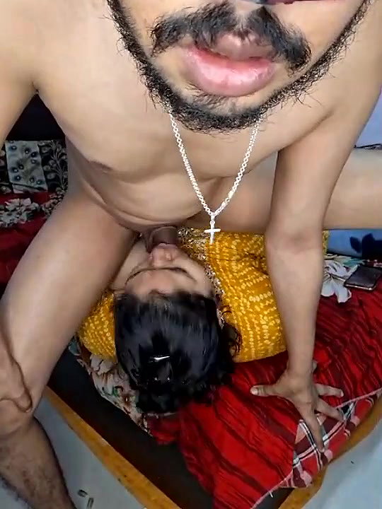 Slutty Aunty Giving Blowjob