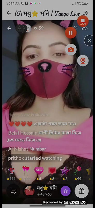 Hot desi girl show bra