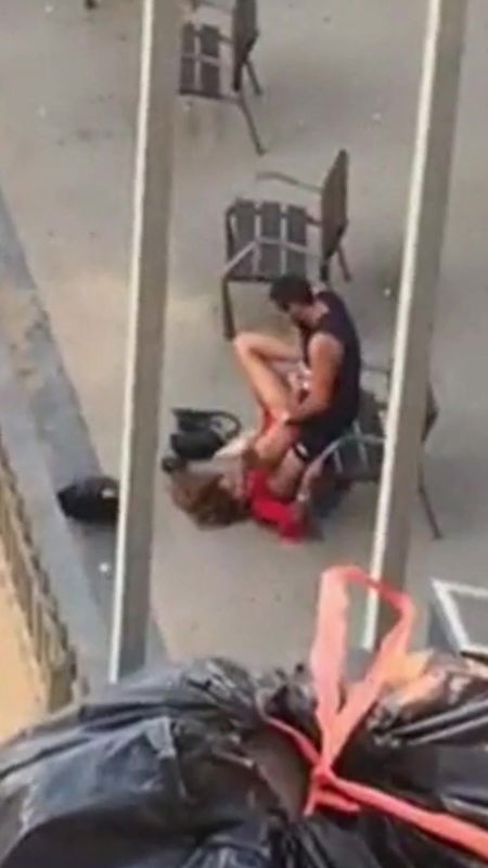 another horny couple fuckin in bustand areaopenly