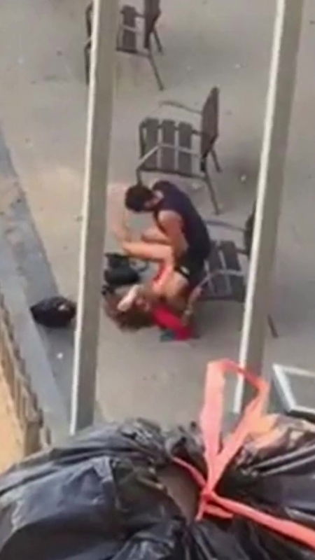 another horny couple fuckin in bustand areaopenly