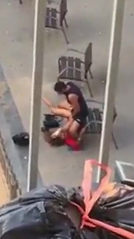 another horny couple fuckin in bustand areaopenly