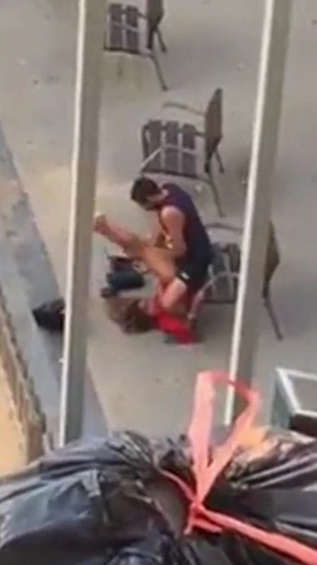 another horny couple fuckin in bustand areaopenly