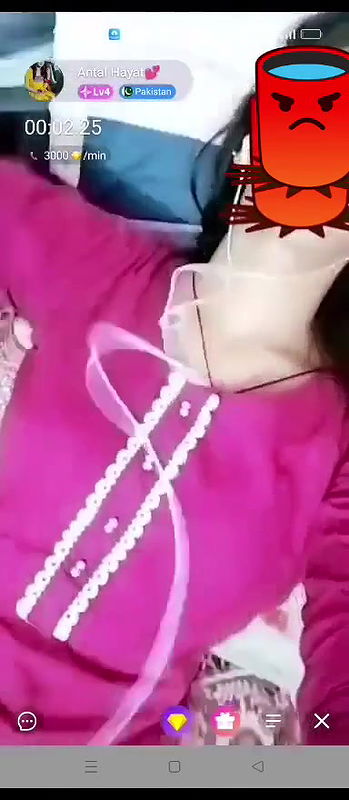 Cute Paki Babe Antal Hayat Flashes Nude Tits Talking to Viewer on Chamet