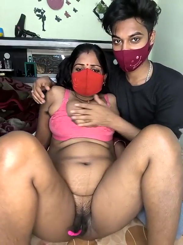 Aunty with Hairy Pussy