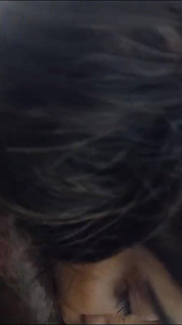 Horny Girlfriend Giving Blowjob